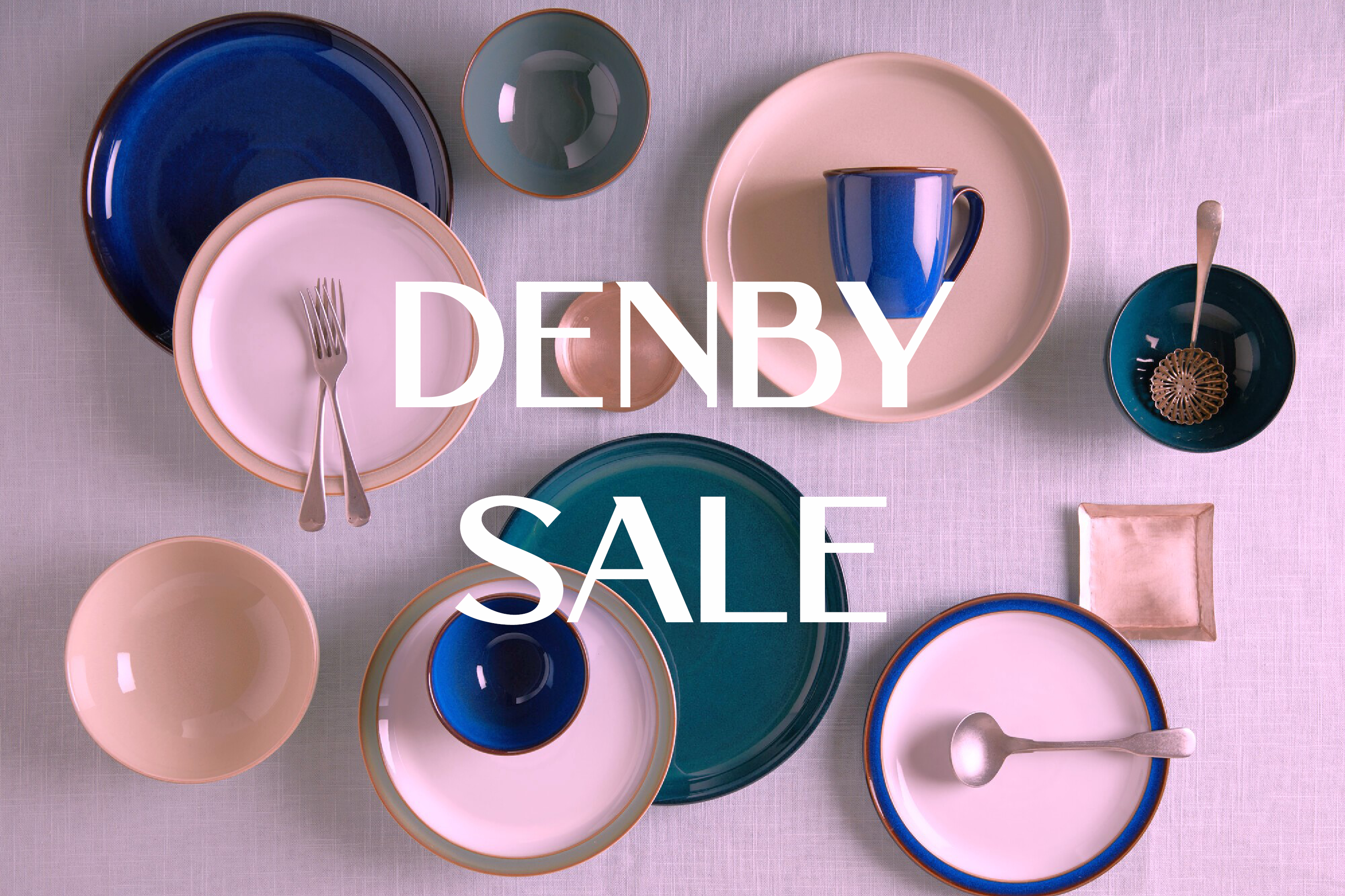 Denby shop plates sale